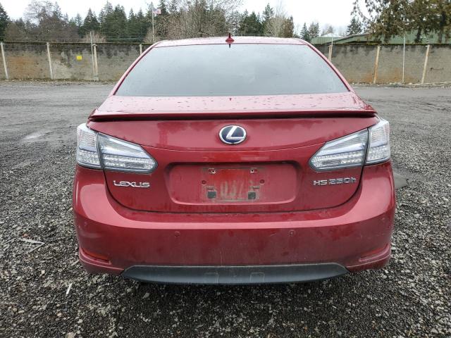 Photo 6 from auction – 2010 LEXUS HS 250H with VIN JTHBB1BA6A2016805