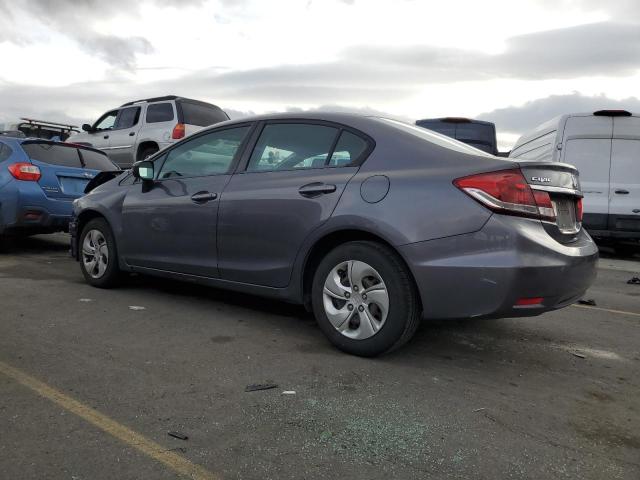 Photo 2 from auction – 2014 HONDA CIVIC LX with VIN 19XFB2F51EE265477
