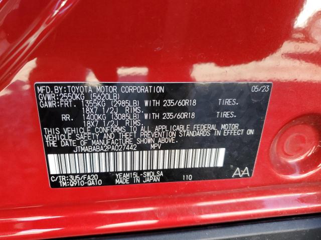 Photo 14 from auction – 2023 SUBARU SOLTERRA P with VIN JTMABABA2PA027442