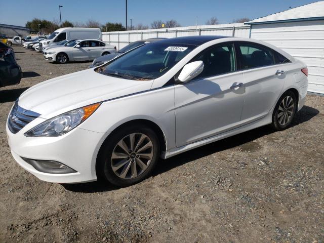 HYUNDAI SONATA SE 2014 с VIN 5NPEC4AC0EH835331 - Снимка от търг