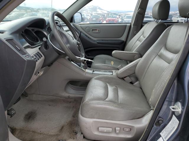 Photo 7 from auction – 2002 TOYOTA HIGHLANDER with VIN JTEHF21A120062543