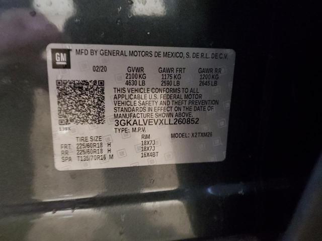 Photo 14 from auction – 2020 GMC TERRAIN SL with VIN 3GKALVEVXLL260852