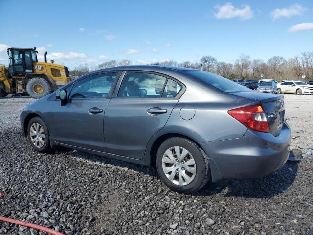 Photo 2 from auction – 2012 HONDA CIVIC LX with VIN 19XFB2F58CE054578