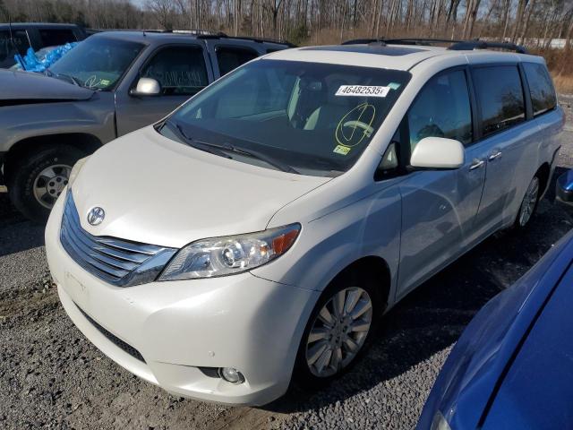 Photo 1 from auction – 2011 TOYOTA SIENNA XLE with VIN 5TDYK3DC7BS126116