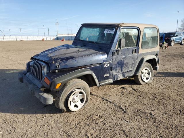 JEEP WRANGLER / 2002 with VIN 1J4FA39S42P750146 - Photo from auction