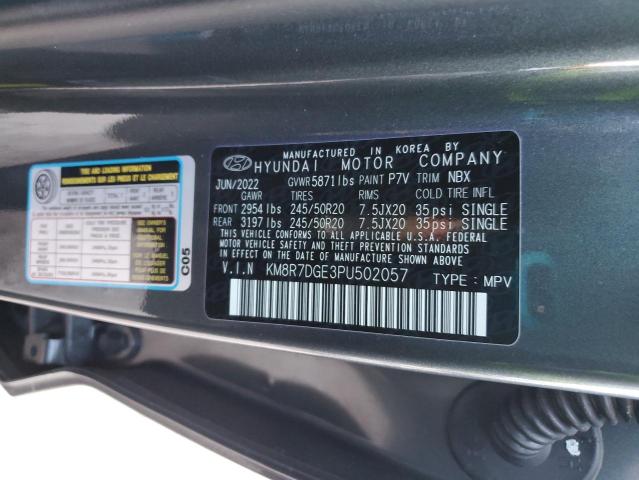 Photo 14 from auction – 2023 HYUNDAI PALISADE C with VIN KM8R7DGE3PU502057