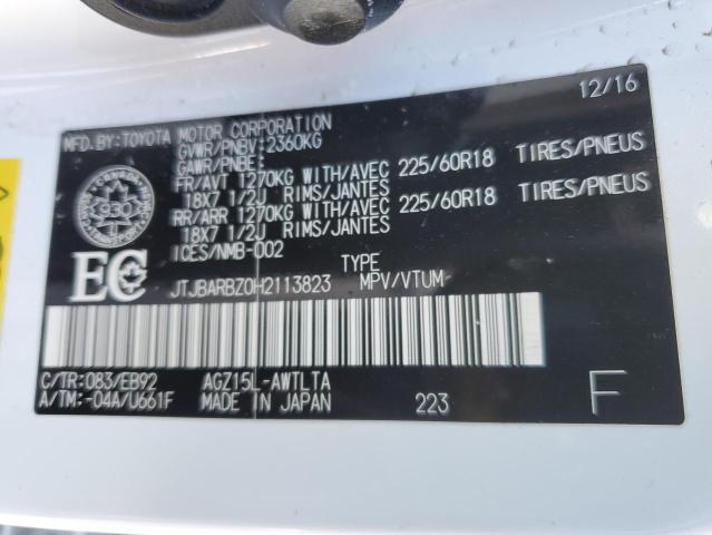 Photo 14 from auction – 2017 LEXUS NX 200T BA with VIN JTJBARBZ0H2113823
