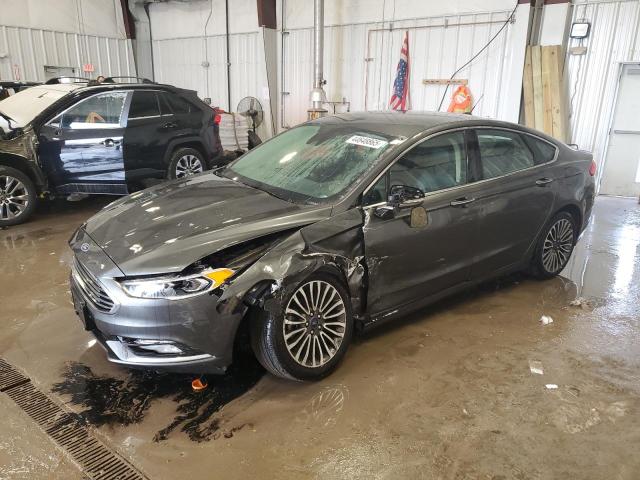 FORD FUSION SE 2017 with VIN 3FA6P0HD2HR227866 - Photo from auction