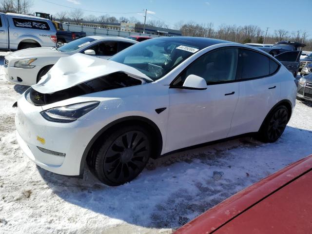 TESLA MODEL Y 2022 with VIN 7SAYGDEF5NF406452 - Photo from auction
