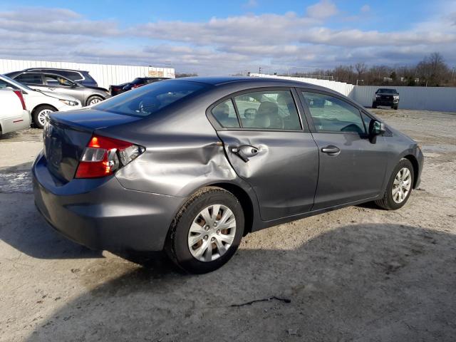 Photo 3 from auction – 2012 HONDA CIVIC LX with VIN 19XFB2F53CE035758