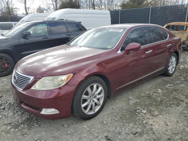 LEXUS LS 460 2008 with VIN JTHBL46F985065705 - Photo from auction