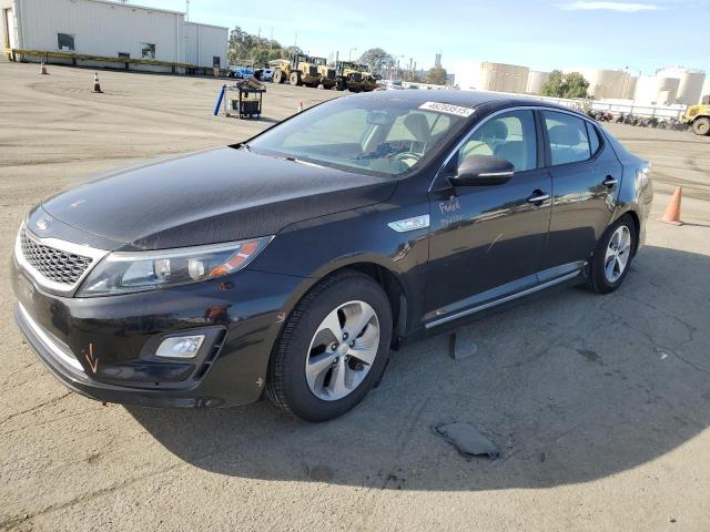 KIA OPTIMA HYB 2014 with VIN KNAGM4AD2E5075138 - Photo from auction