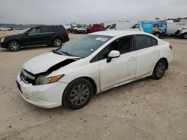 HONDA CIVIC LX 2012 with VIN 2HGFB2F50CH601364 - Photo from auction