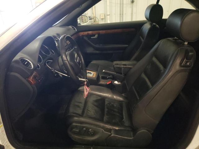 Photo 7 from auction – 2007 AUDI A4 3.2 CAB with VIN WAUDH48H67K031812