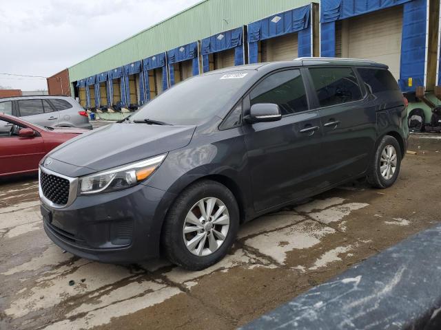 KIA SEDONA LX 2017 with VIN KNDMB5C19H6309102 - Photo from auction