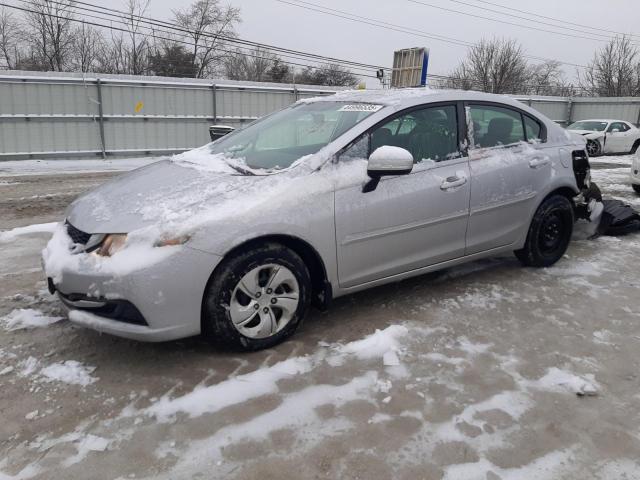 HONDA CIVIC LX 2015 with VIN 19XFB2F55FE019548 - Photo from auction