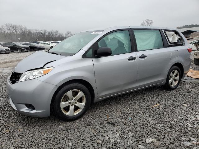 TOYOTA SIENNA 2017 with VIN 5TDZZ3DC0HS887658 - Photo from auction