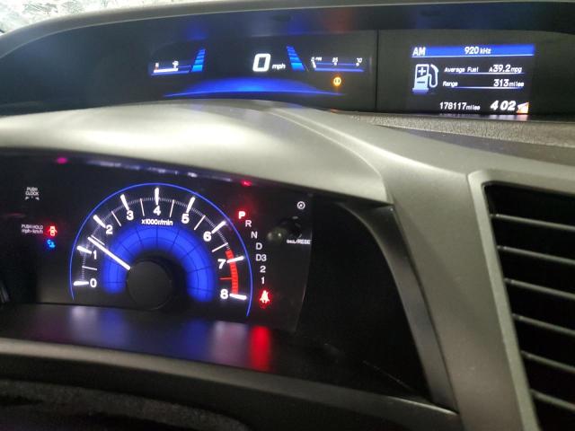 Photo 9 from auction – 2012 HONDA CIVIC LX with VIN 19XFB2F51CE022863