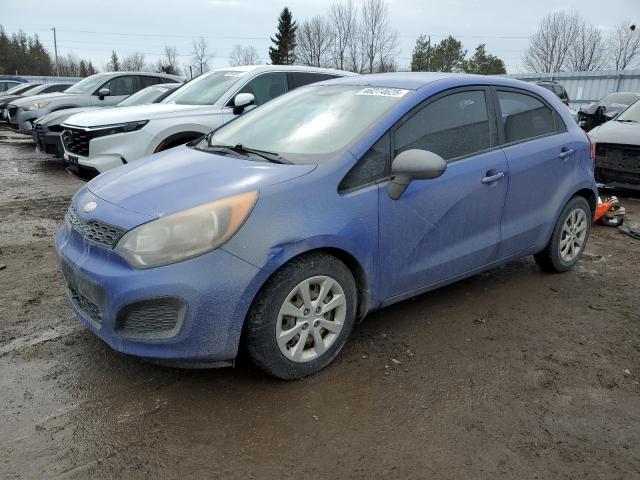 KIA RIO LX 2014 with VIN KNADM5A34E6946048 - Photo from auction