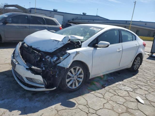 KIA FORTE EX 2014 with VIN KNAFX4A86E5055657 - Photo from auction