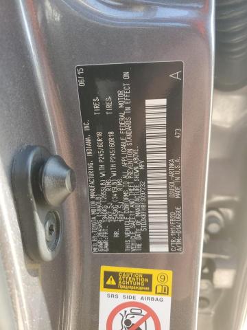 Photo 14 from auction – 2015 TOYOTA HIGHLANDER with VIN 5TDZKRFH8FS097232