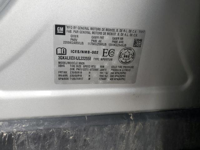 Photo 14 from auction – 2018 GMC TERRAIN DE with VIN 3GKALXEX4JL222558