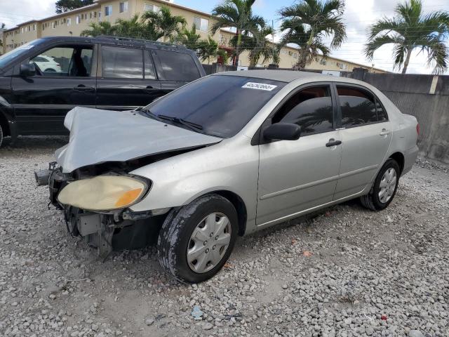 TOYOTA COROLLA CE 2003 с VIN JTDBR32E530020645 - Фото с аукциона