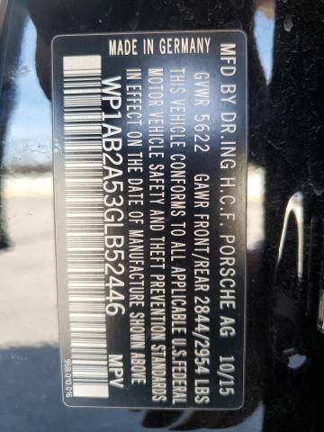 Photo 14 from auction – 2016 PORSCHE MACAN S with VIN WP1AB2A53GLB52446