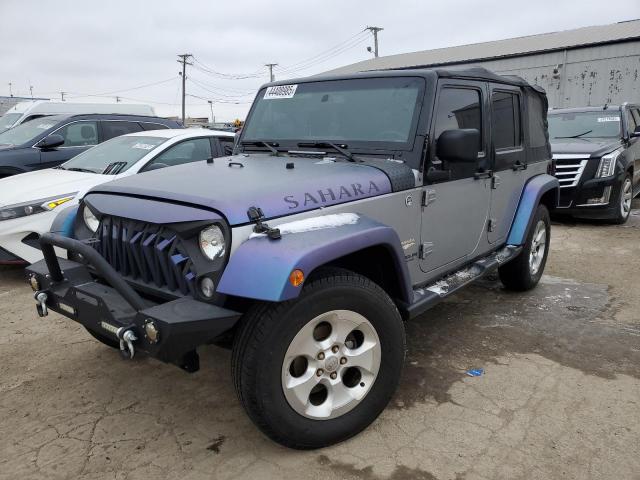 JEEP WRANGLER U 2015 with VIN 1C4BJWEGXFL560873 - Photo from auction