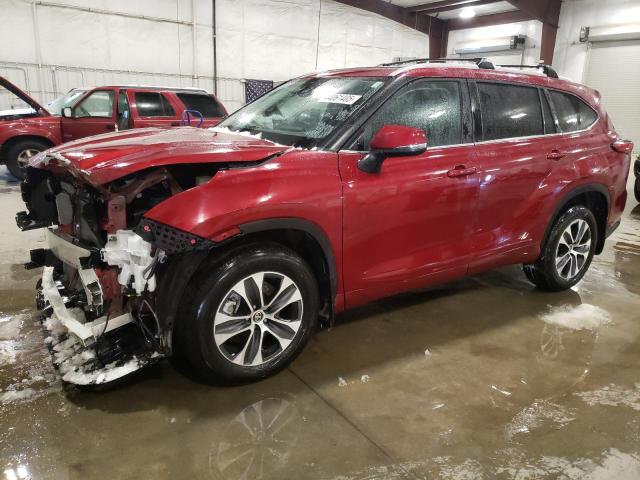 TOYOTA HIGHLANDER 2023 with VIN 5TDKDRBH0PS039313 - Photo from auction