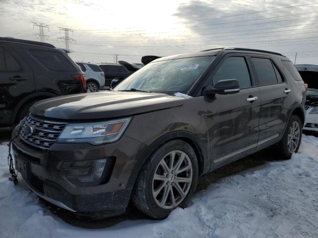 FORD EXPLORER L 2016 with VIN 1FM5K8F8XGGA69402 - Photo from auction