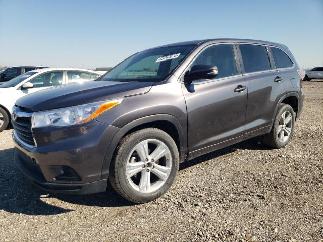 Photo 1 from auction – 2015 TOYOTA HIGHLANDER with VIN 5TDZKRFH1FS104179