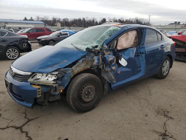 HONDA CIVIC LX 2012 with VIN 2HGFB2E56CH544766 - Photo from auction