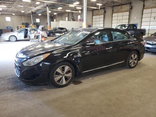 HYUNDAI SONATA HYB 2012 with VIN KMHEC4A43CA054537 - Photo from auction