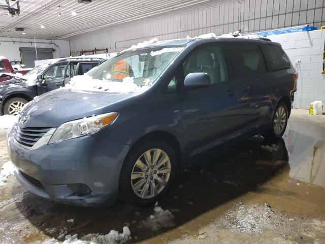 TOYOTA SIENNA LE 2017 with VIN 5TDJZ3DC1HS166794 - Photo from auction
