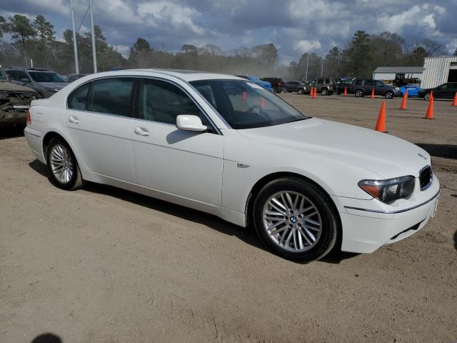 Photo 4 from auction – 2004 BMW 745 LI with VIN WBAGN635C4DS52148