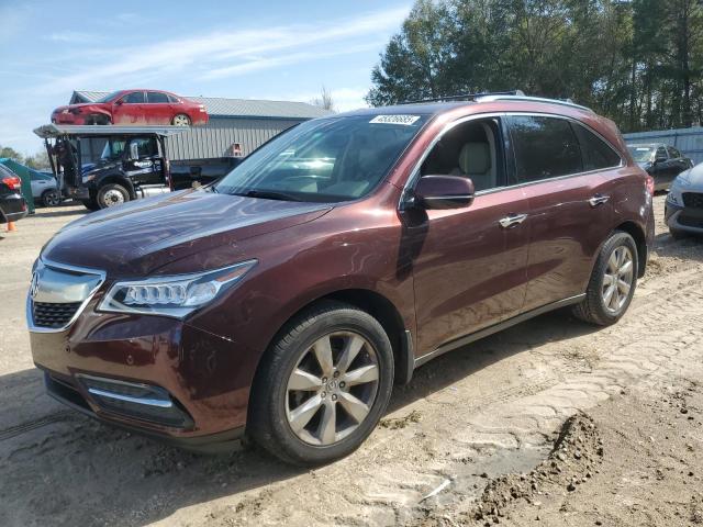 ACURA MDX ADVANC 2015 with VIN 5FRYD3H88FB010237 - Photo from auction