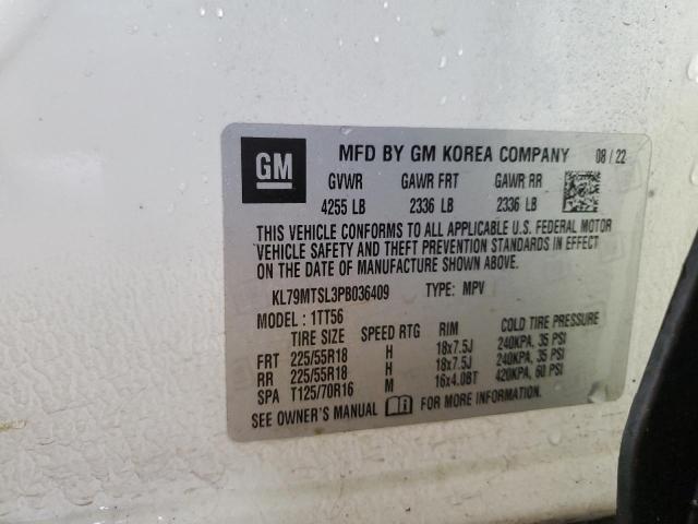 Photo 14 from auction – 2023 CHEVROLET TRAILBLAZE with VIN KL79MTSL3PB036409