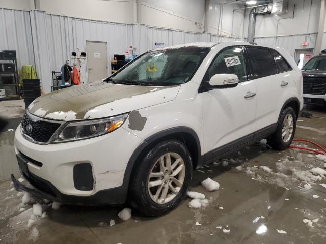KIA SORENTO LX 2014 with VIN 5XYKT3A64EG458758 - Photo from auction