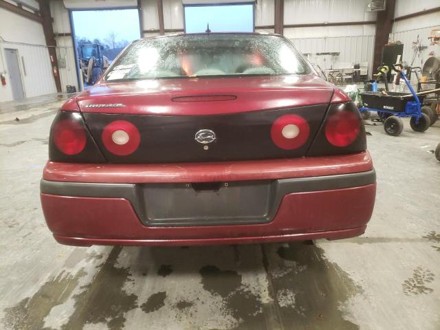 Photo 6 from auction – 2005 CHEVROLET IMPALA with VIN 2G1WF52E559263394