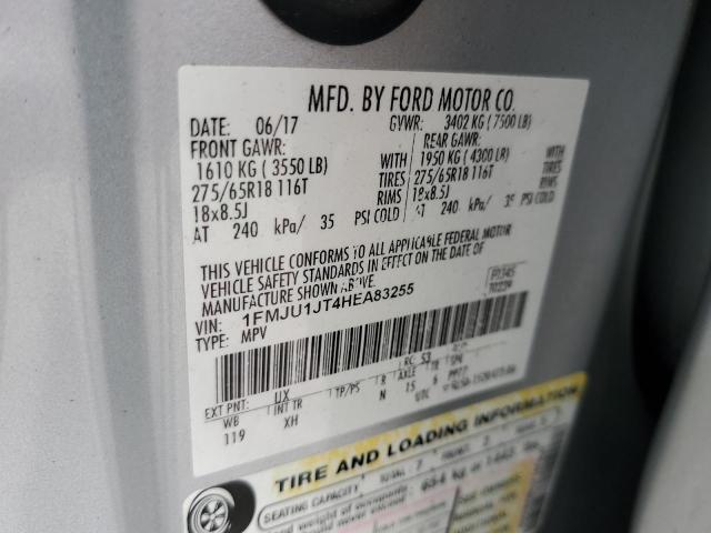 Photo 14 from auction – 2017 FORD EXPEDITION with VIN 1FMJU1JT4HEA83255