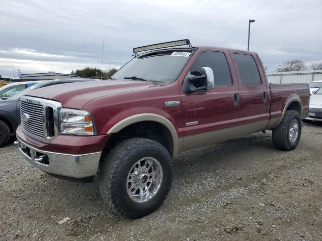FORD F250 SUPER 2007 with VIN 1FTSW21P67EA04582 - Photo from auction
