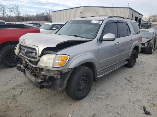 TOYOTA SEQUOIA SR 2001 with VIN 5TDBT44A71S031092 - Photo from auction