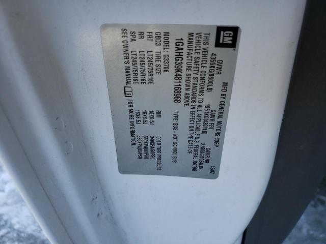 Photo 14 from auction – 2008 CHEVROLET EXPRESS G3 with VIN 1GAHG39K481168968