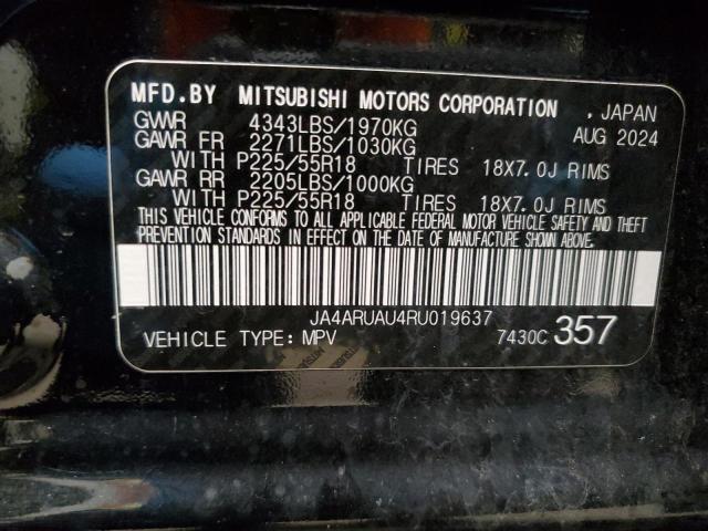Photo 14 from auction – 2024 MITSUBISHI OUTLANDER with VIN JA4ARUAU4RU019637