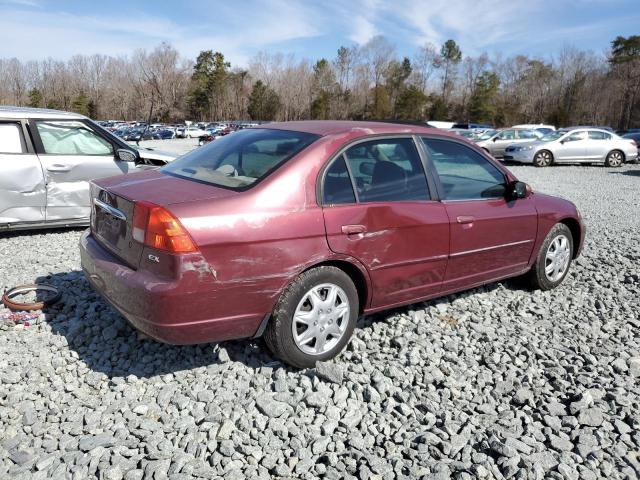 Photo 3 from auction – 2002 HONDA CIVIC EX with VIN 1HGES26832L045591