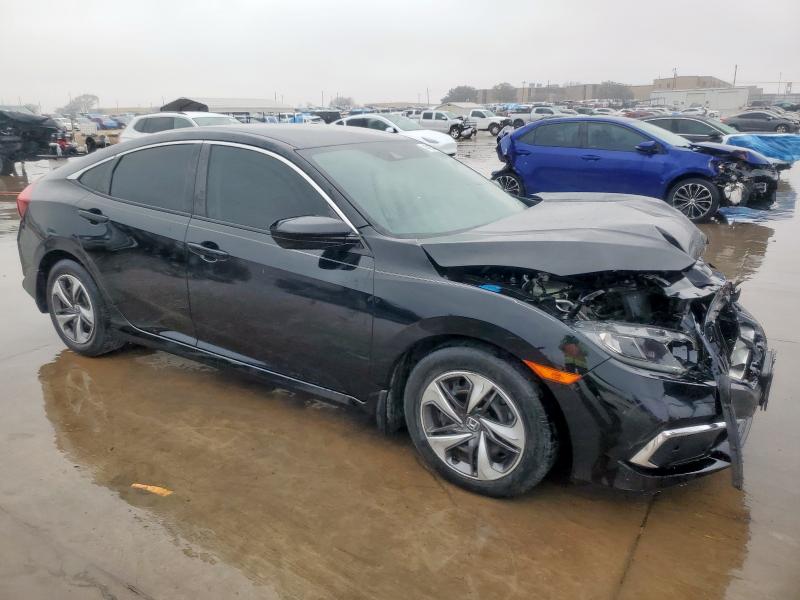 Photo 4 from auction – 2019 HONDA CIVIC LX with VIN 19XFC2F62KE036209