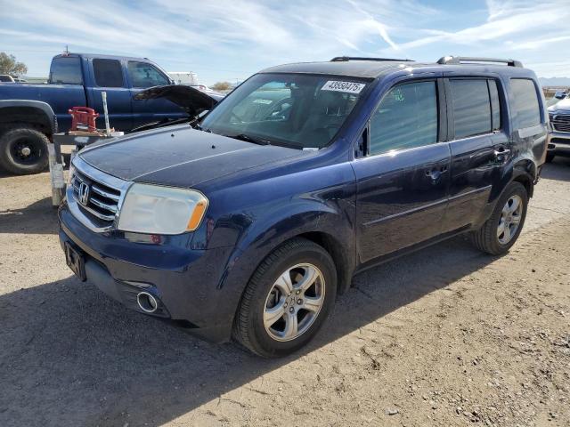 HONDA PILOT EXLN 2014 with VIN 5FNYF3H76EB025000 - Photo from auction