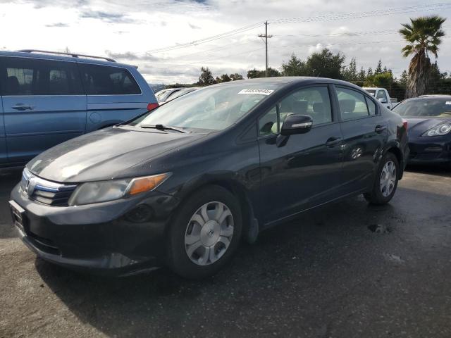 Photo 1 from auction – 2012 HONDA CIVIC HYBR with VIN JHMFB4F31CS006054