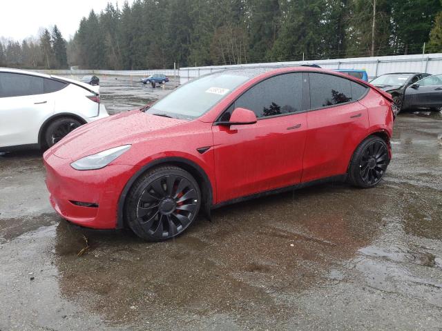 TESLA MODEL Y 2022 с VIN 7SAYGDEF6NF487316 - Фото с аукциона
